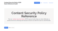 Desktop Screenshot of content-security-policy.com